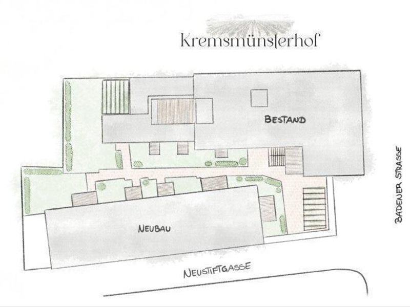KREMSMÜNSTERHOF - 3-Zimmer Maisonettewohnung im historischen Altbau - Top 2