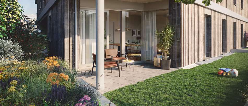 Visu. Gartenterrasse
