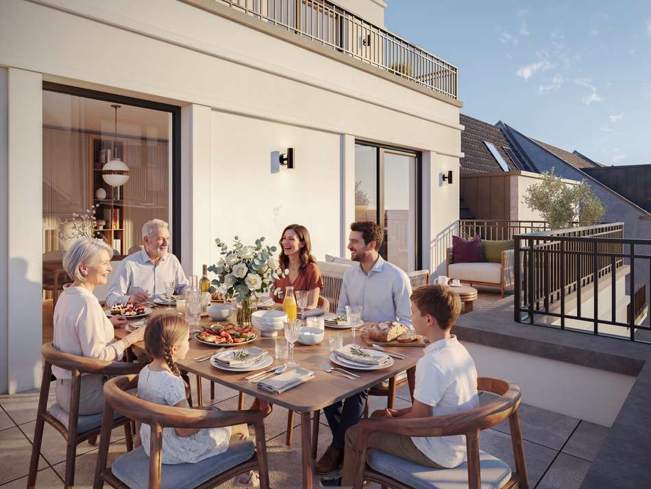 Dachterrasse WE45