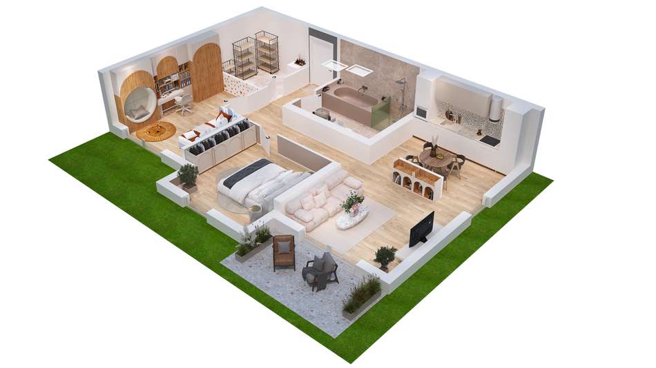 3-Zimmer EG