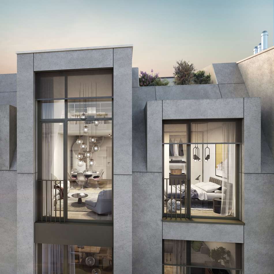 Lichtdurchflutete Wohnungen
