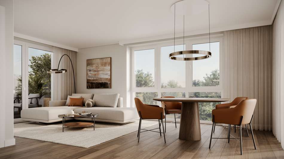 Wohnzimmer Staffelgeschoss