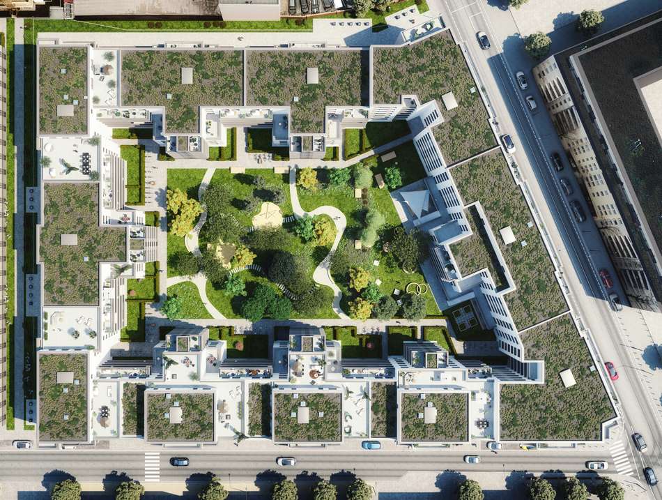 Visualisierung Luftaufnahme