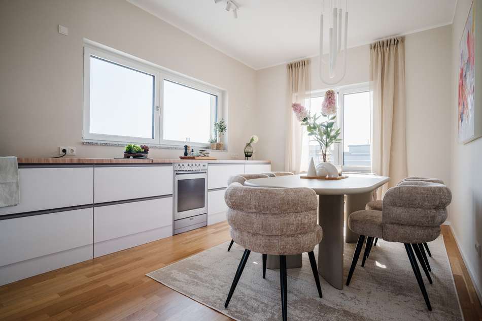 Küche Musterwohnung