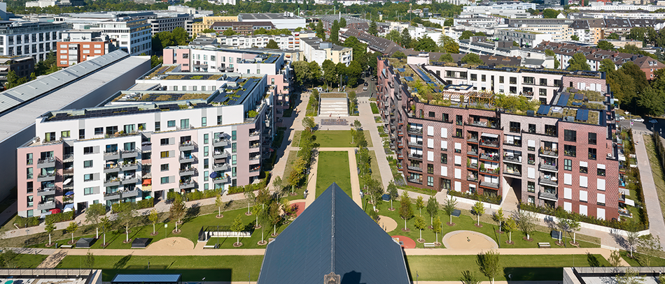 Blick ins Quartier