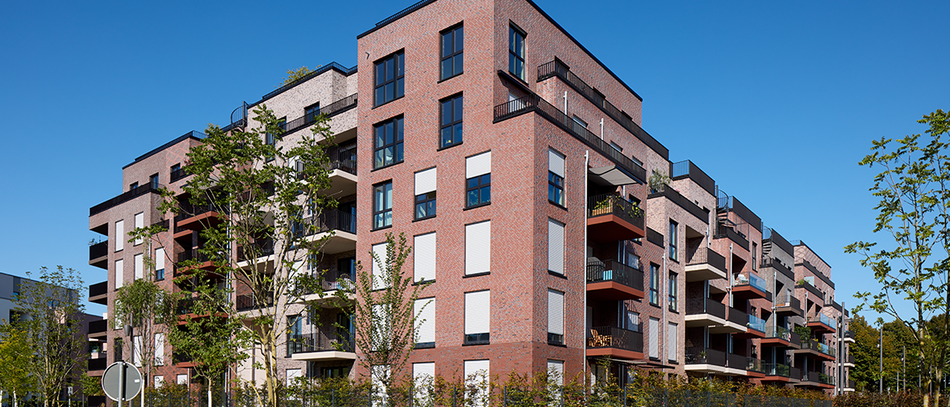 modernes Wohnquartier