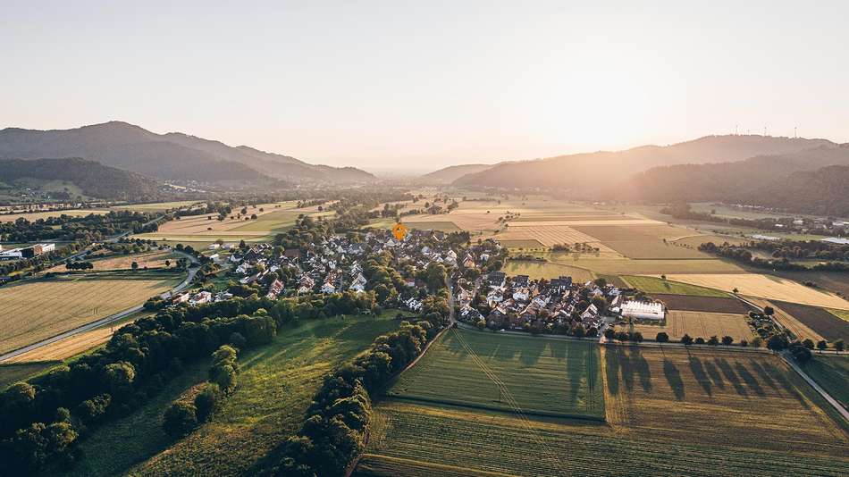 Blick Richtung Freiburg