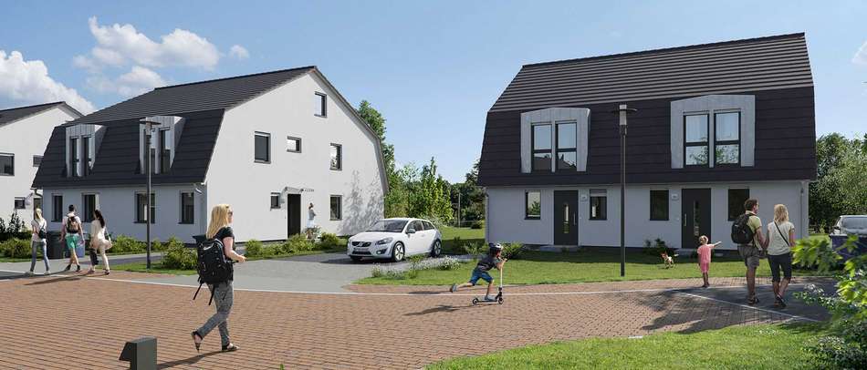 Doppelhaus mit 6 Zimmern