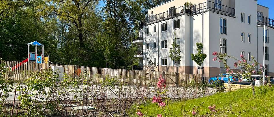 Blick in das Quartier
