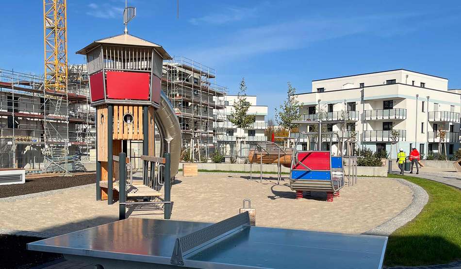 Der Spielplatz ist eröffnet