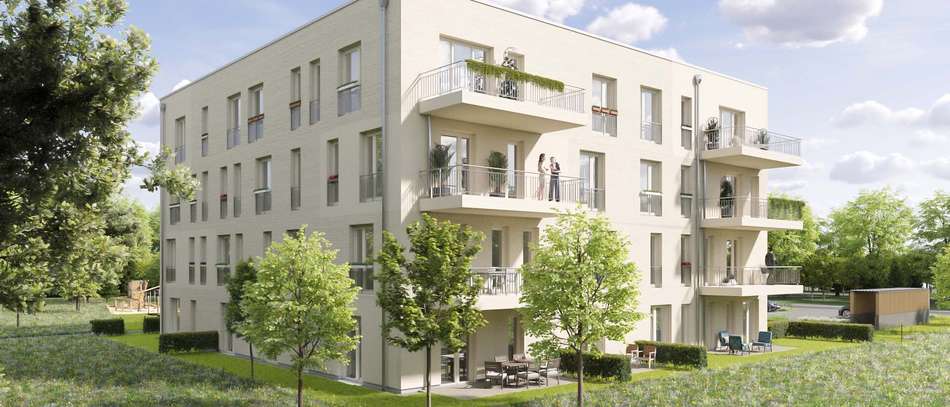 Leben im grünen Vorgarten von Berlin