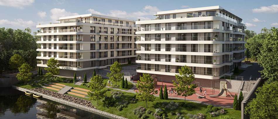 Moderne Eigentumswohnungen direkt am Rhein