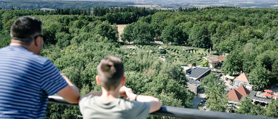 Unverbauter Ausblick in das Naherholungsgebiet in Herzogenrath