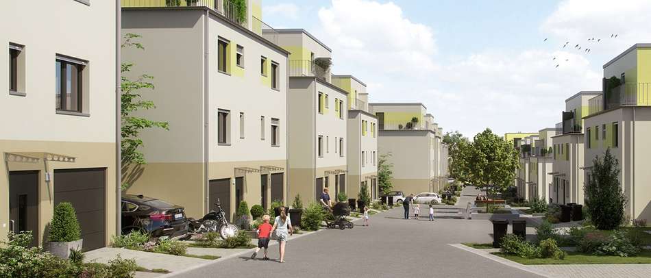 ruhige Anwohnerstraße