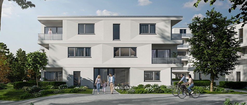 Visualisierung Haus 53 Waldpanorama