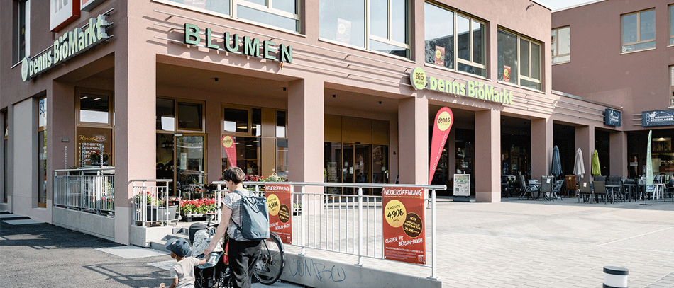 Einkaufsmöglichkeiten sind zu Fuß oder mit dem Fahrrad auf kurzen Wegen erreichbar 