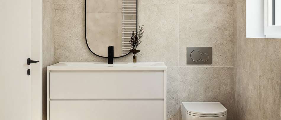 Gäste-WC Beispiel