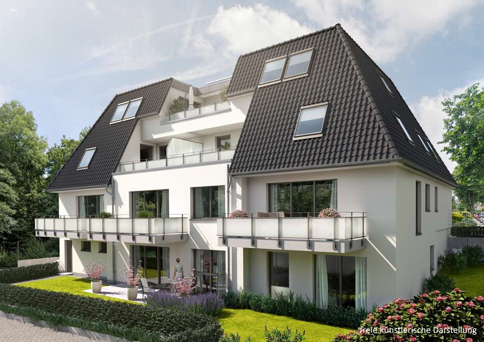 Visualisierung Gartenansicht