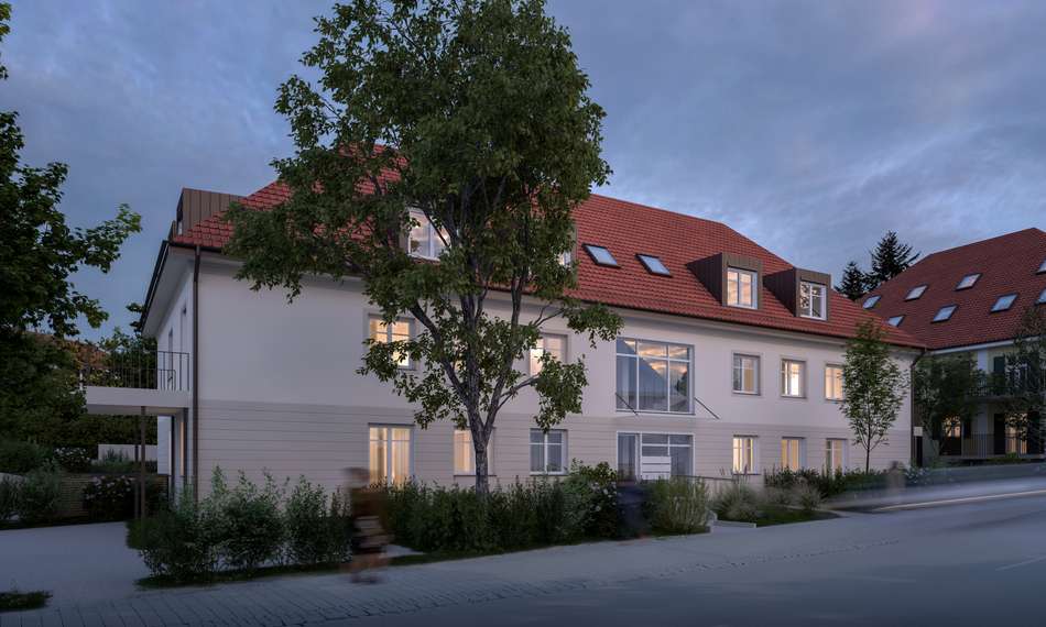 Hausansicht Abendstunden