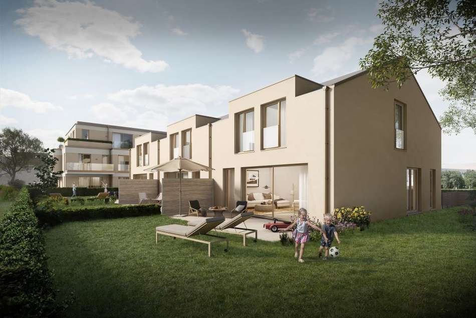 Gartenansicht EFH