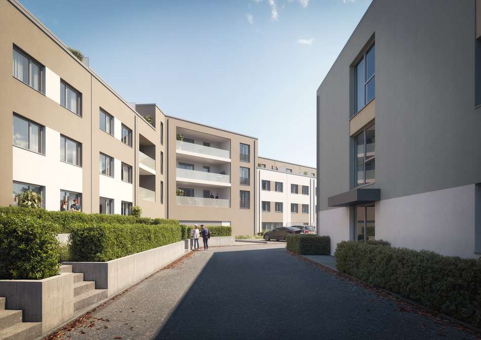Flucht in die Straße