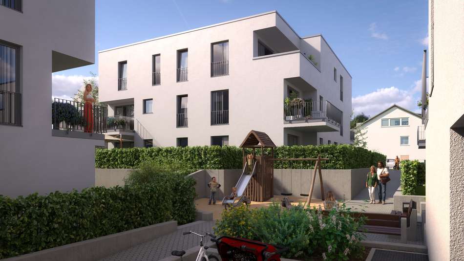 Außenansicht Innenhof