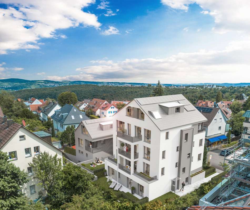 Westansicht mit Aussicht