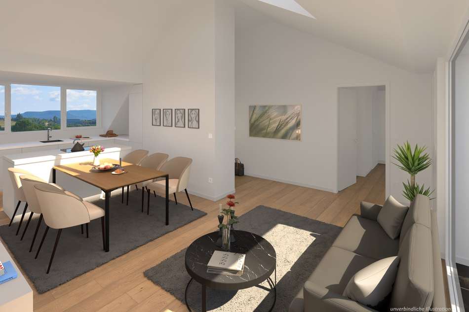 4-Zimmer-Studiowohnung