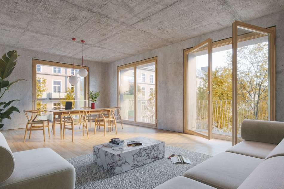 2 bis 3-Zimmer Wohnung