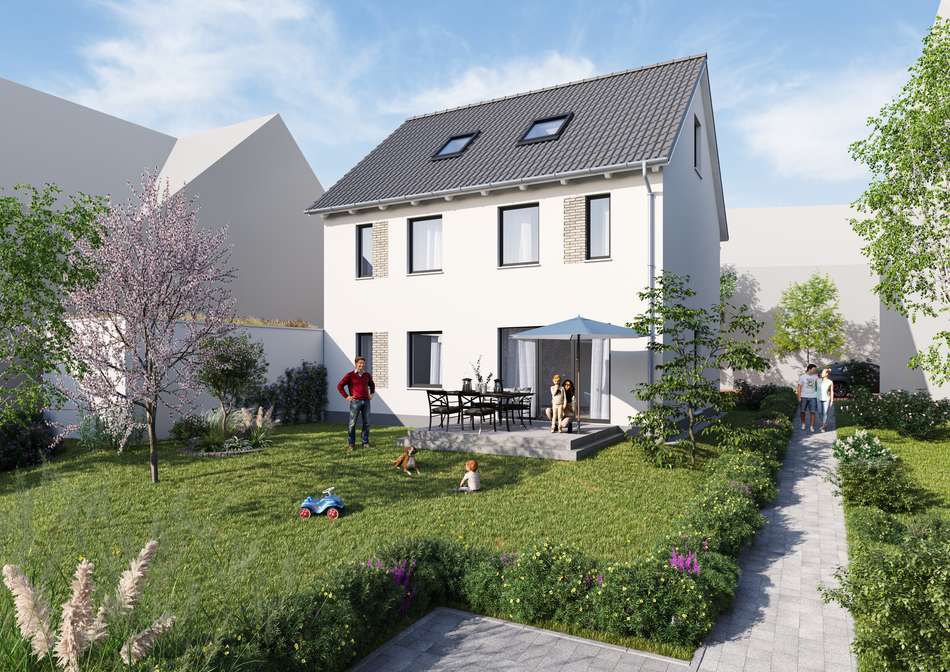 Außenansicht Einfamilienhaus