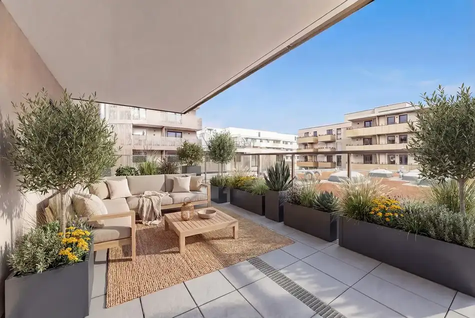 Beispiel Dachterrasse