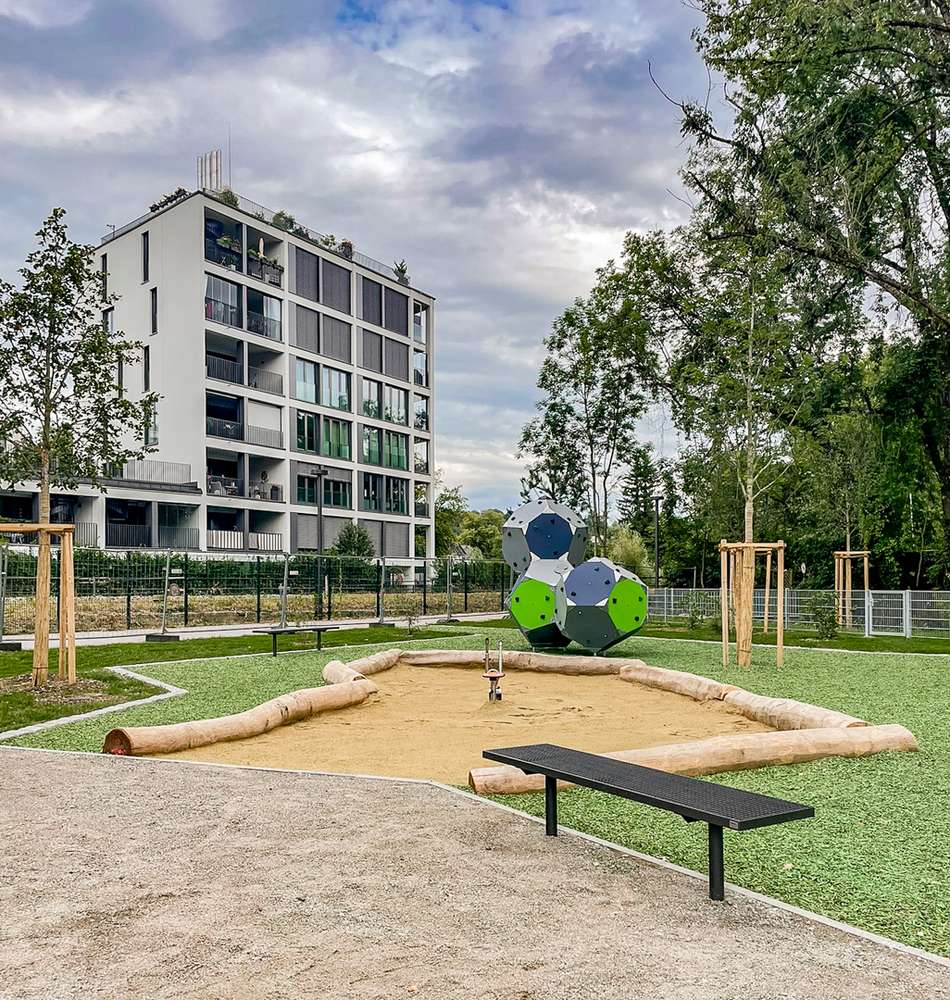 Spielplatz im Quartier