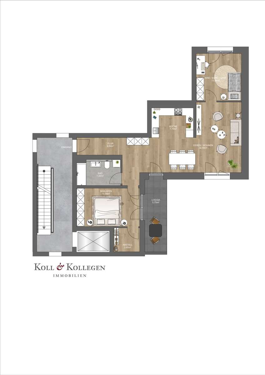 Haus 4 I II III OG III Whg