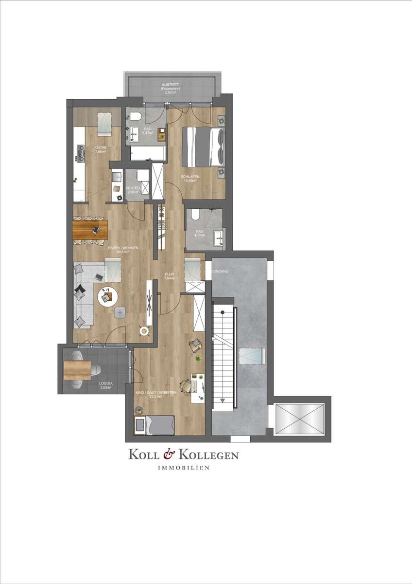 Haus 4 IV OG II Whg