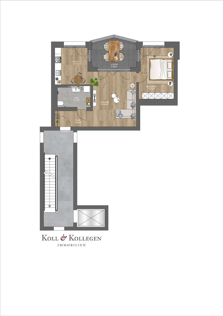 Haus 4 I II III OG II Whg