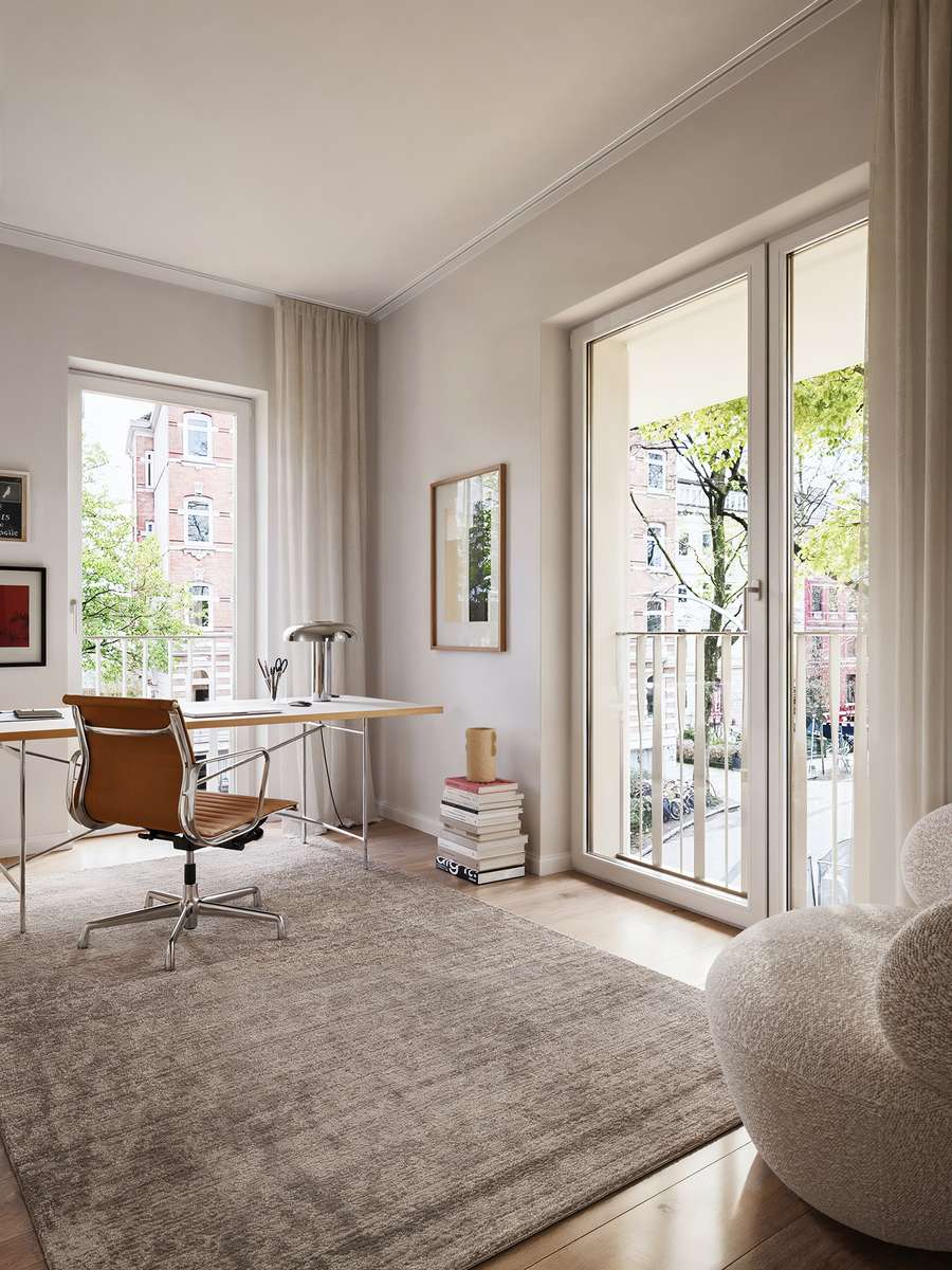 Hochparterre Arbeitszimmer