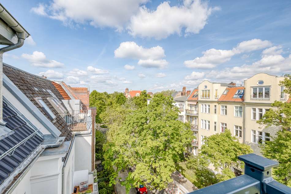 Wohnung 18 Ausblick Balkon