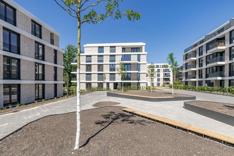 Mühlenau Gärten Haus B+CHof