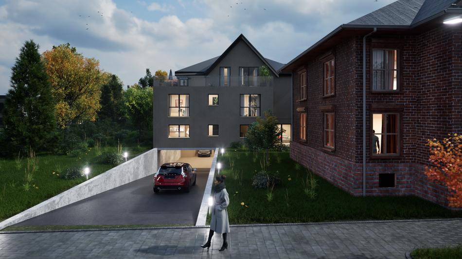 Zugang Tiefgarage