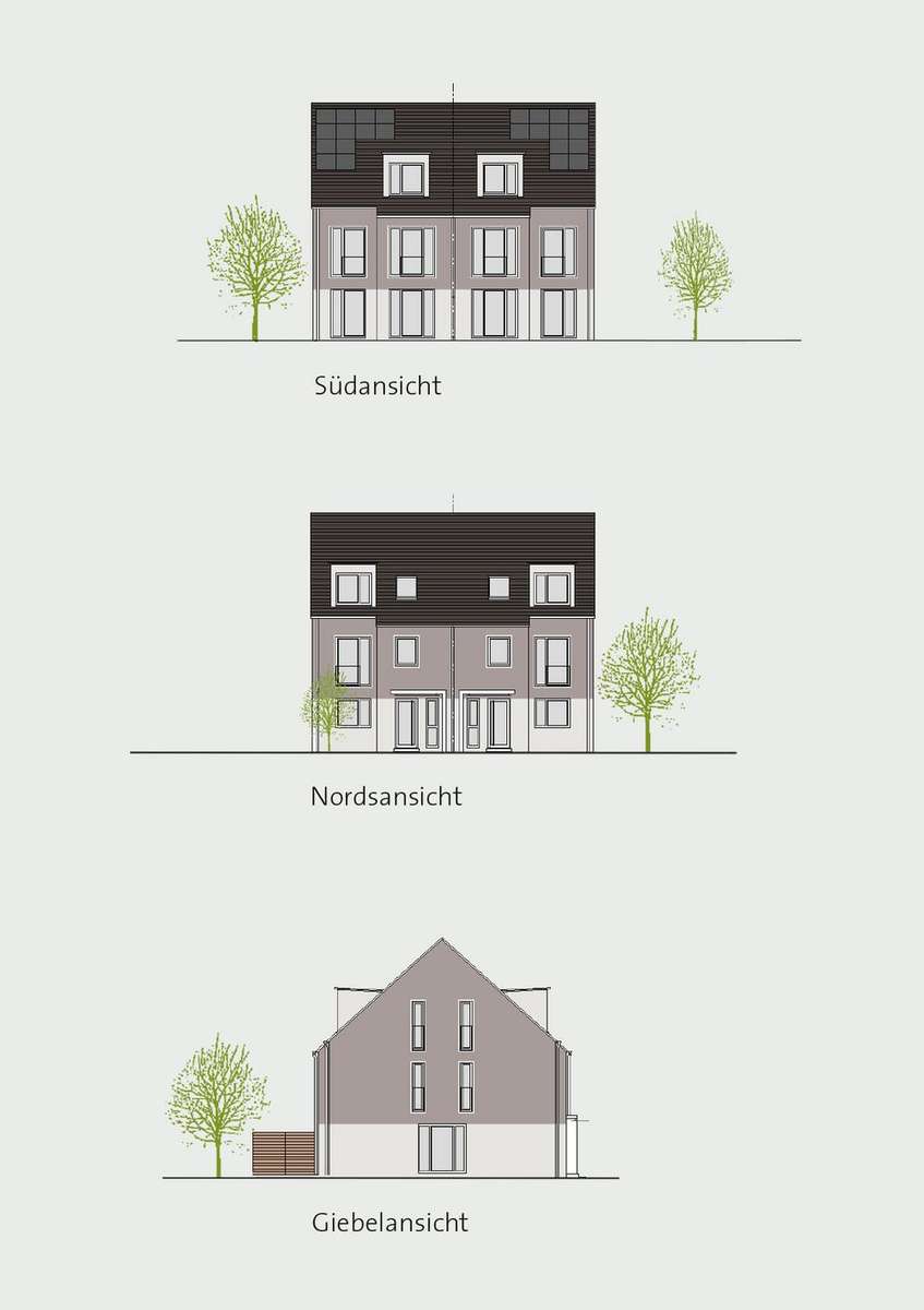 Ansichten Haus NOVA