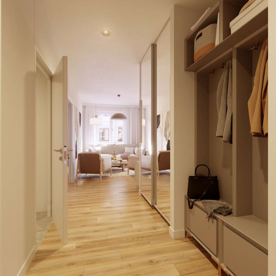 Musterwohnung Flur