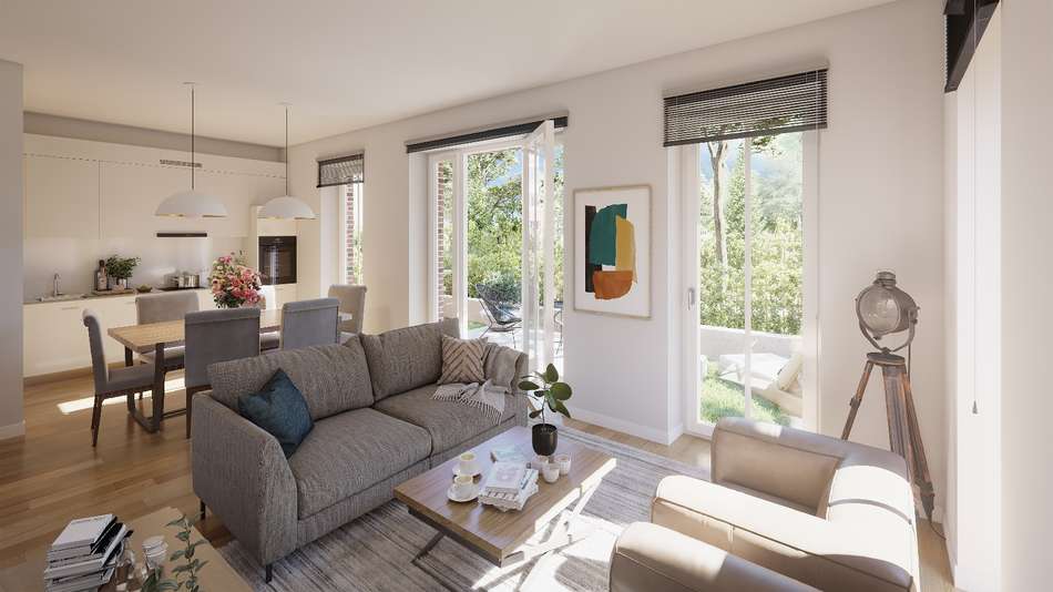 Beispiel Wohnen Gartenwohnung