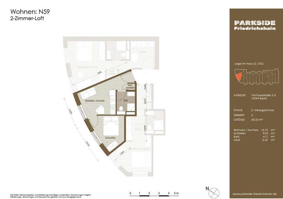 279.950 eur 28 m 2 zimmer loft