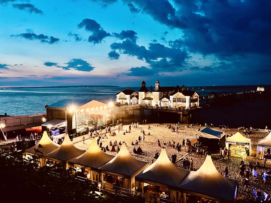 Party an der Selliner Seebru