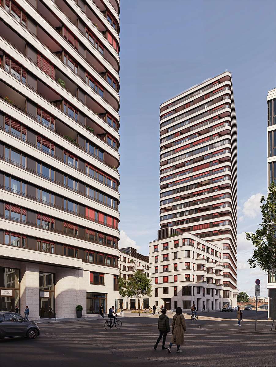Moderne Fassade