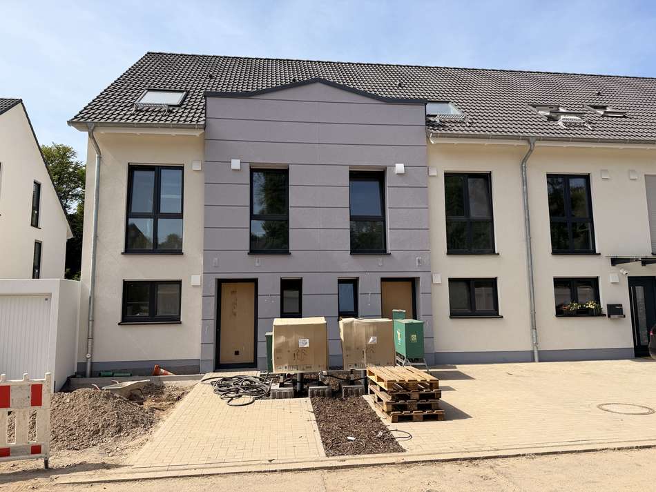 Straßenansicht Hausreihe B