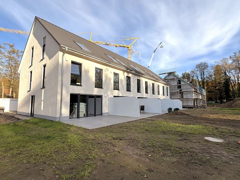 Gartenansicht Hausreihe B